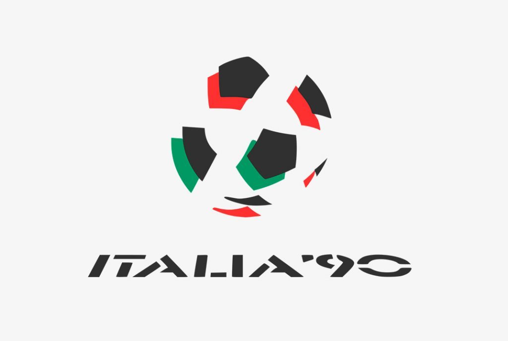 Logo del Mundial de Fútbol Italia 1990