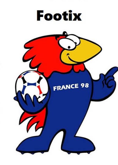 Mascota del Mundial de Fútbol Francia 1998