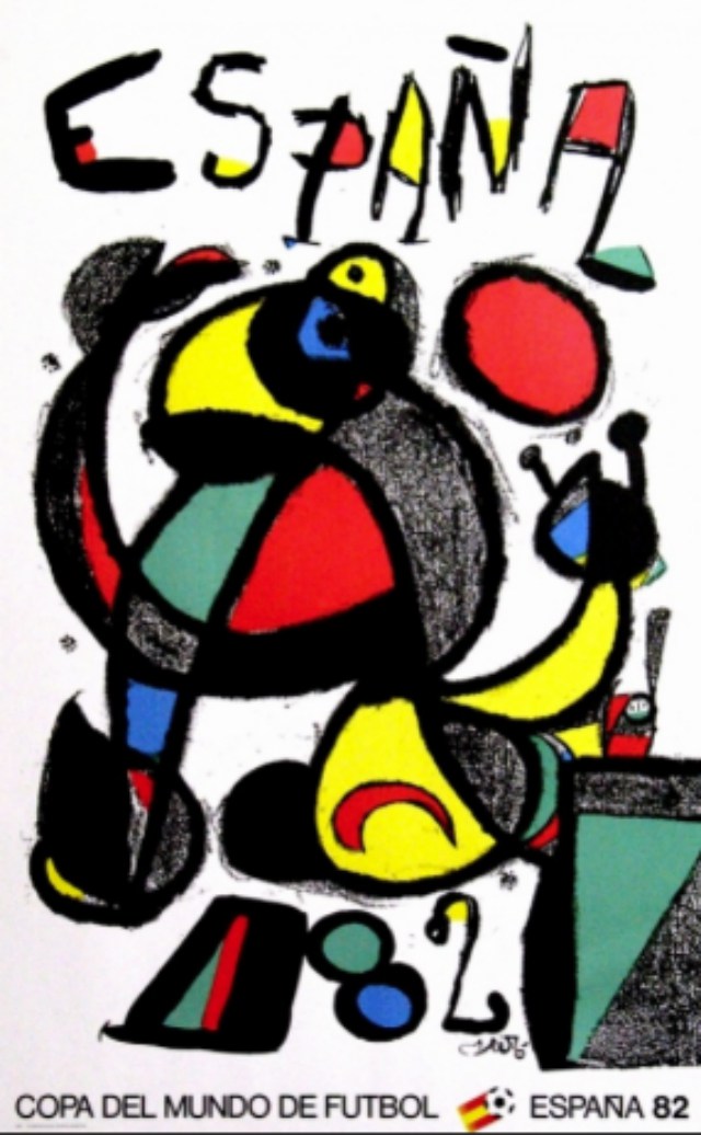 Poster del Mundial de Fútbol España 1982