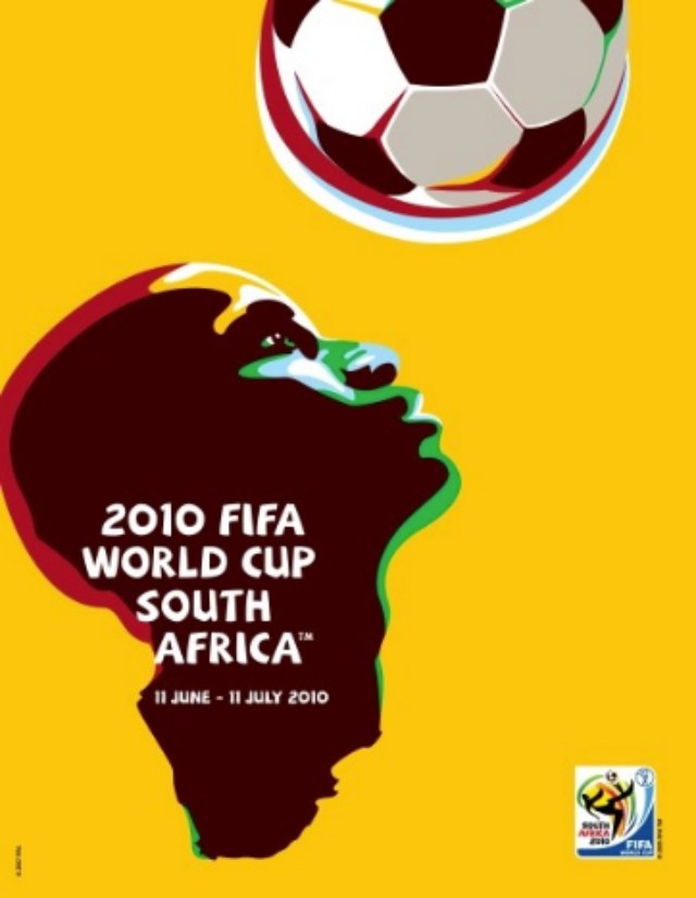 Poster del Mundial de Fútbol Sudáfrica 2010