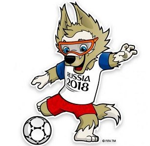 Mascota del Mundial de Fútbol Rusia 2018